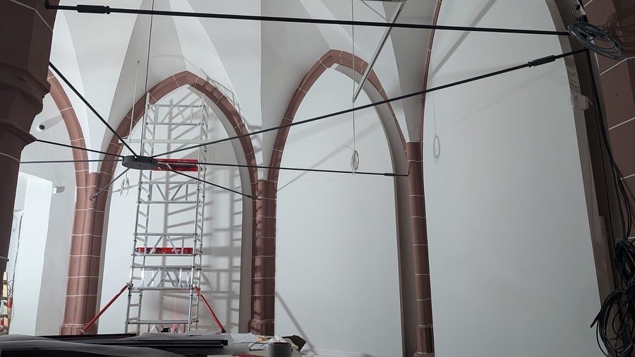 Gutenberg Museum Mainz – Tapeten Arbeiten 1